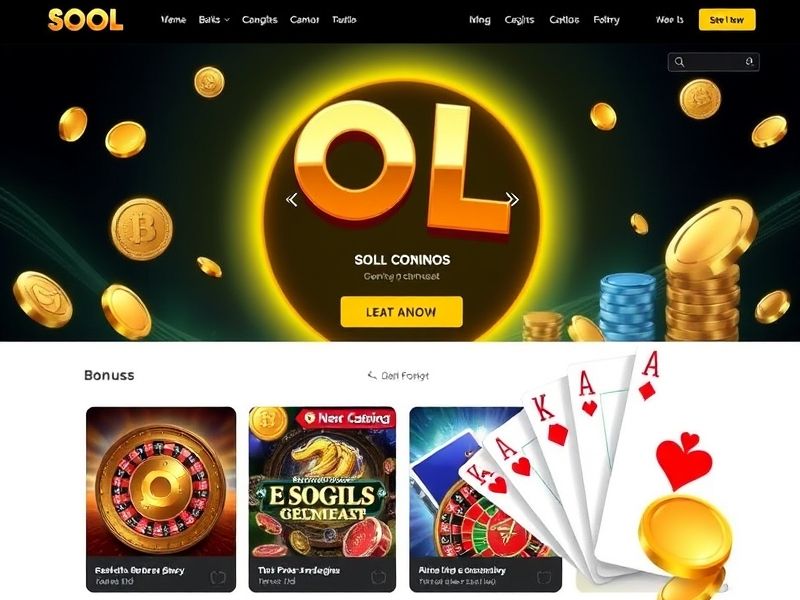 Your ultimate destination for Sol Casino insights. Explore expert reviews of top casino games, strategies, bonuses, and the latest updates in crypto gambling on Solana.